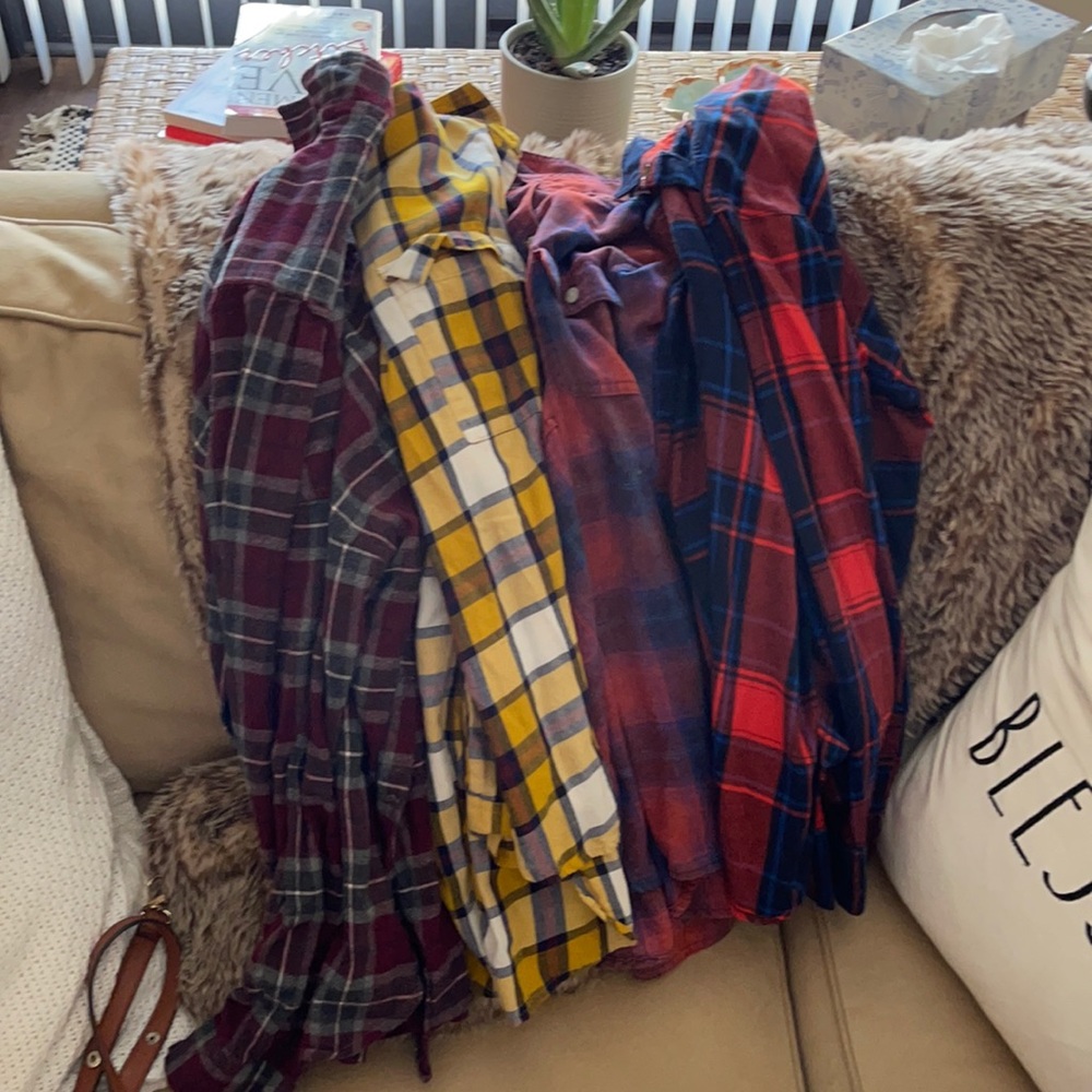 Bundle of flannels